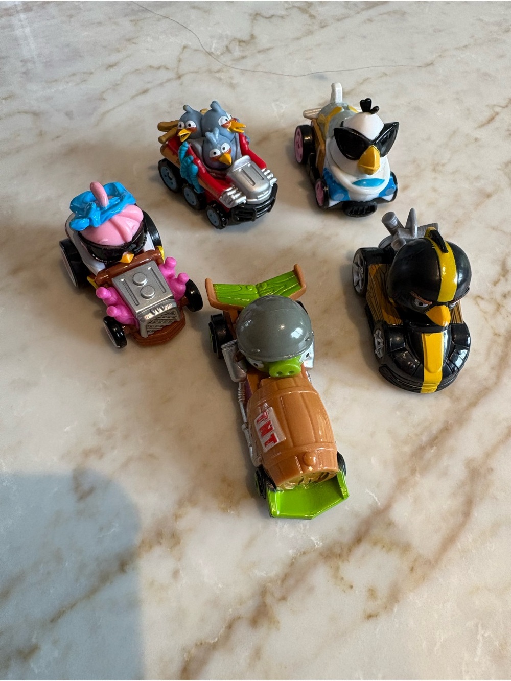 Angry Birds Go! Telepods Lot Mixed Lot Of 5 Hasbro 2013